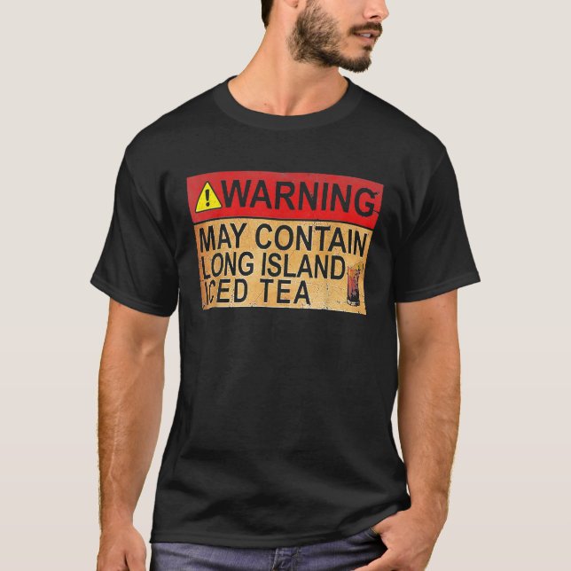 Camiseta O Vinho Pode Conter Chá Forçado De Ilha Longa (Frente)