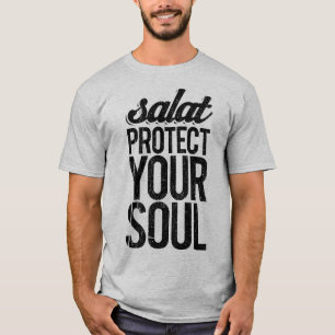 Camiseta O vintage Salat protege sua alma