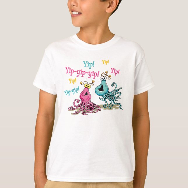 Camiseta O vintage Yip-Yips (Frente)