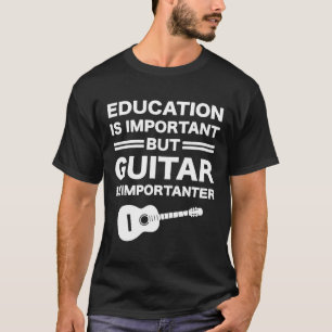 Camiseta O Violão De Vintagem Retroativa É Um Guitarra Impo