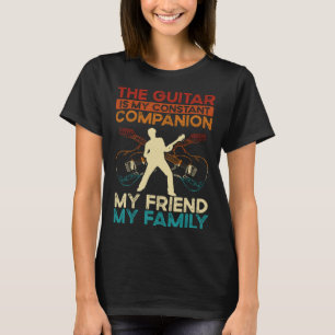 Camiseta O Violão é Meu Companheiro Constante  Meu Amigo  M