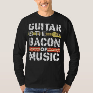 Camiseta O Violão É O Bacon Da Orquestra Musical