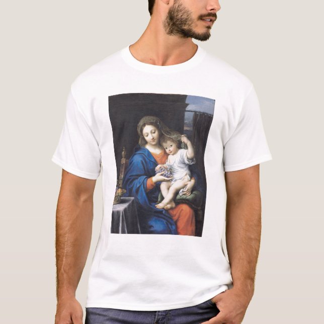 Camiseta O Virgin das uvas, 1640-50 (Frente)