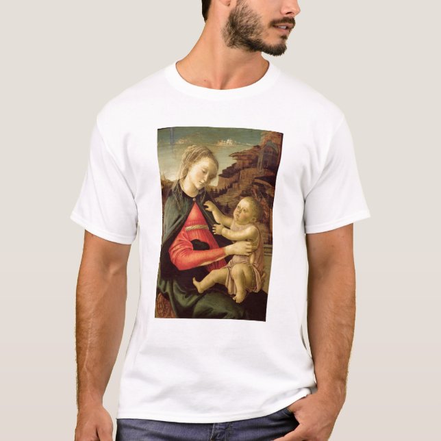 Camiseta O Virgin e a criança c.1465-70 (Frente)