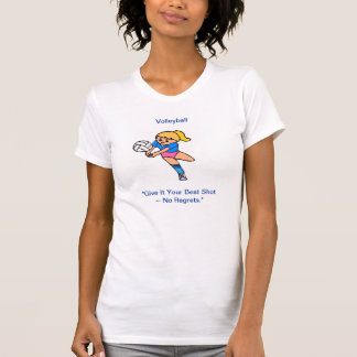 Camiseta O voleibol, dá-o