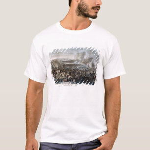 Camiseta O vôo de Napoleon da batalha de Waterloo
