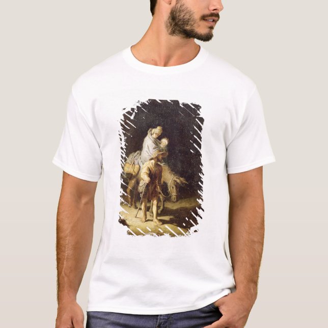Camiseta O vôo em Egipto (Frente)