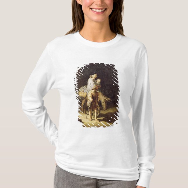 Camiseta O vôo em Egipto (Frente)