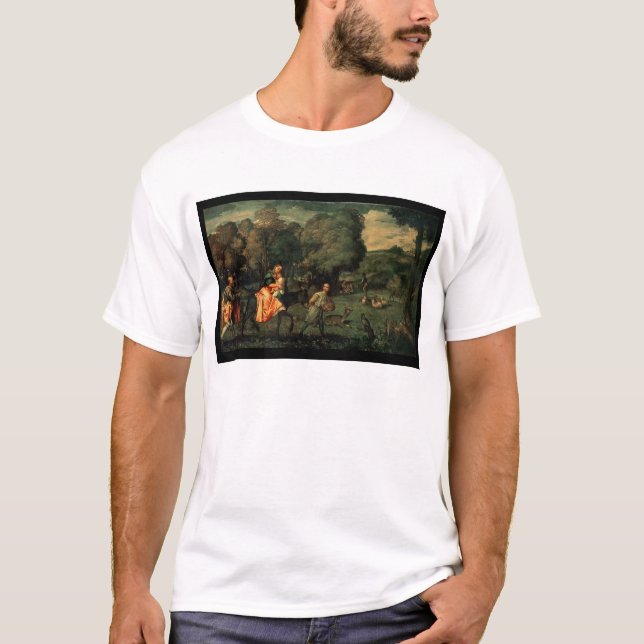 Camiseta O vôo em Egipto, 1500s (Frente)