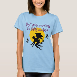 Camiseta O vôo Monkeys o Tshirt