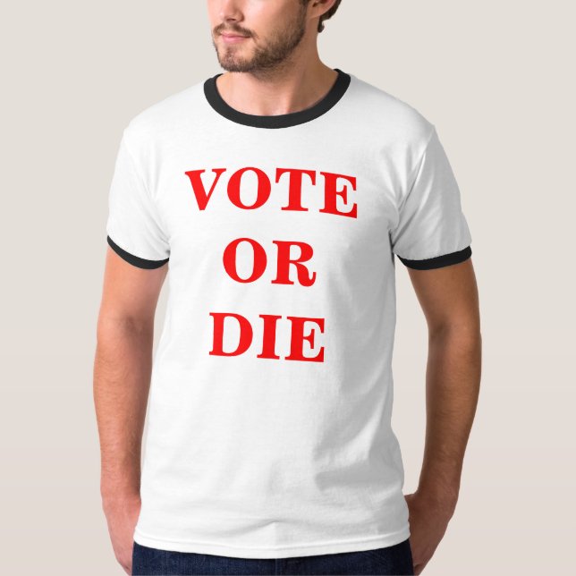 CAMISETA O VOTO OU MORRE (Frente)