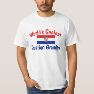 Camiseta O vovô croata o mais fresco