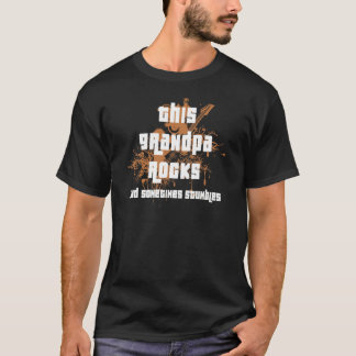Camiseta O vovô engraçado balança e tropeça t-shirt