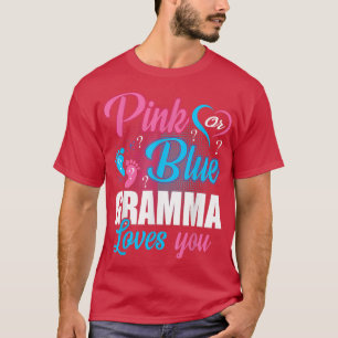 Camiseta O Vovô Rosa Ou Azul Te Ama Sexo A Revelação Do Beb