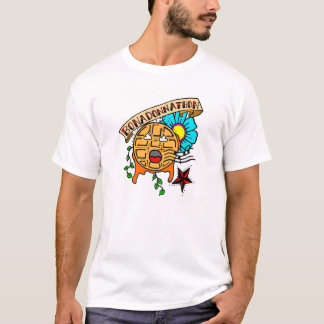 Camiseta O Waffle poderoso canta outra vez!