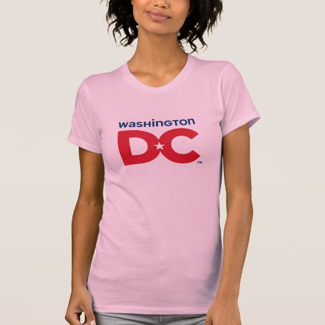 Camiseta O Washington das mulheres, Tshirt da C.C. (Frente)