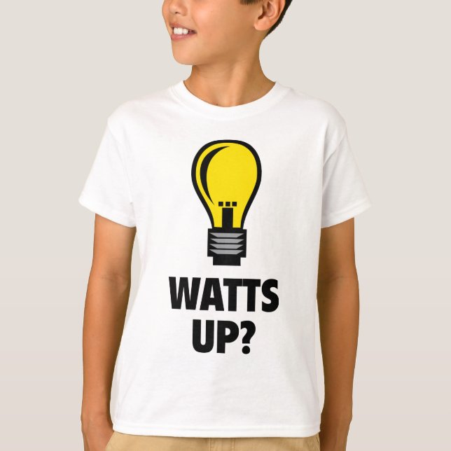 Camiseta O Watts? (Frente)