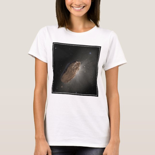 Camiseta O Wayward Interstellar Object Oumuamua. (Frente)