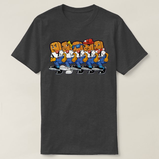 Camiseta O Weetabix vintage TV adiciona (Frente do Design)
