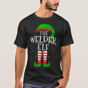 Camiseta O Welder Elf Funny Matching Family Group Christm