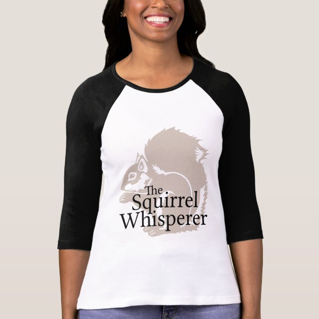 Camiseta O Whisperer do esquilo (Frente)