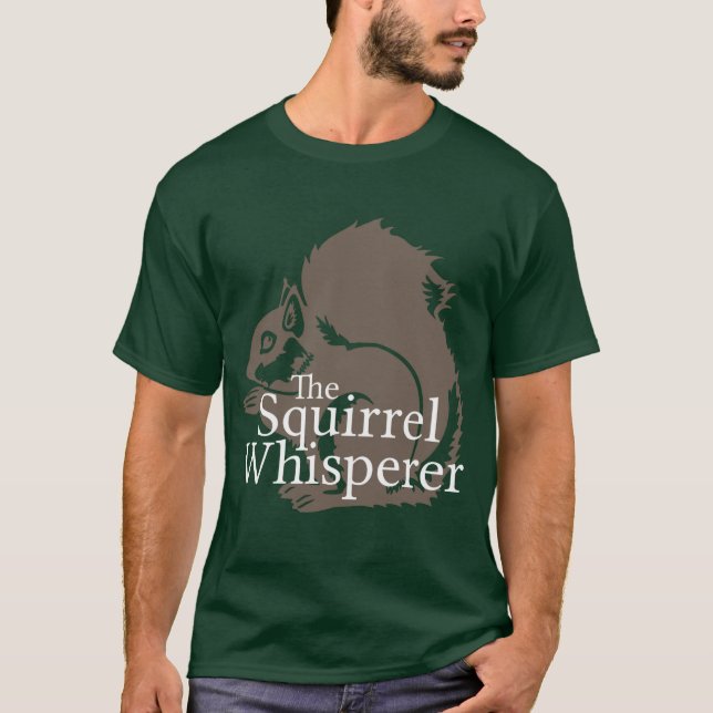 Camiseta O Whisperer do esquilo (Frente)