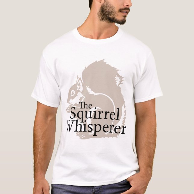 Camiseta O Whisperer do esquilo (Frente)