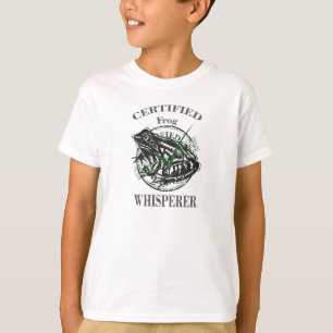 Camiseta O Whisperer do sapo - amante do sapo