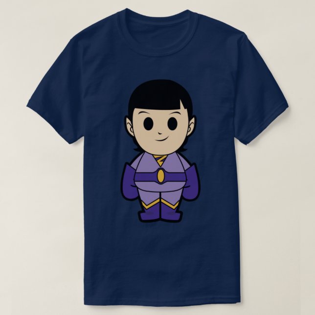 Camiseta O Wonder Twins Zan (Frente do Design)