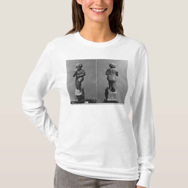 Camiseta O worshipper de Larsa, de parte dianteira e da (Frente)