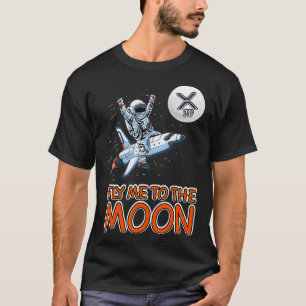 Camiseta O XRP Cryptocurrency Me Leva À Lua