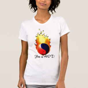 Camiseta o yinyangfire, fogo está QUENTE!