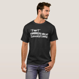 Camiseta O zangão liso descola v1 de aterragem liso