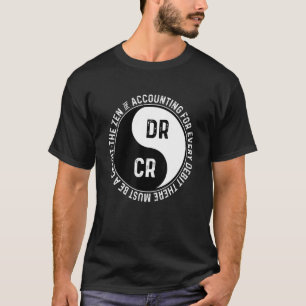 Camiseta O Zen de Contabilização de Cada Débito Deve Ser