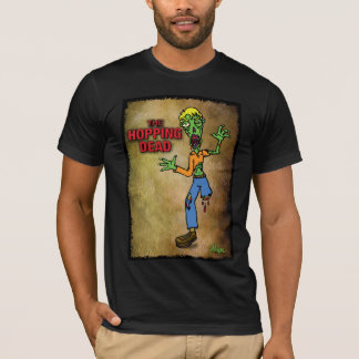 Camiseta O zombi do morto da lupulagem