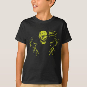 Camiseta O zombi quer cérebros