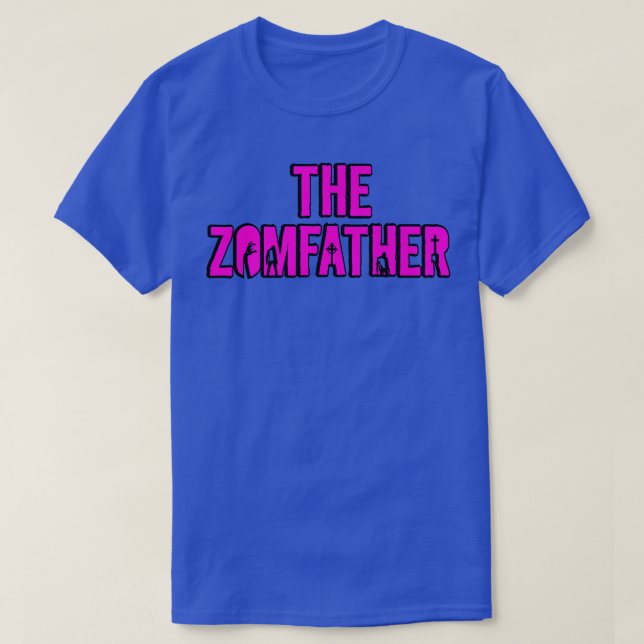 Camiseta O Zomdad Engraçado Premium Zombie (Frente do Design)