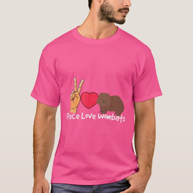 Camiseta O Zookeeper do Wombat Wombat (Frente)