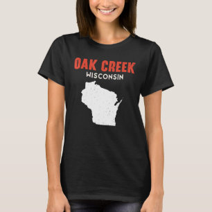 Camiseta Oak Creek EUA Estado América Viagem Montanan Helen