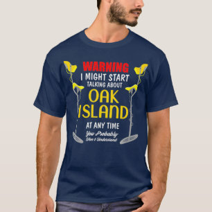 Camiseta Oak Island Metal Detectando Digger Funny Premium