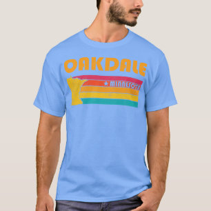 Camiseta Oakdale Minnesota Vintage angustiou Souvenir