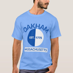 CAMISETA OAKHAM MASSACHUSETTS ESTADOS UNIDOS DA AMÉRICA EUA