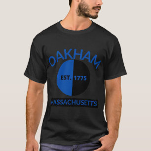 CAMISETA OAKHAM MASSACHUSETTS ESTADOS UNIDOS DA AMÉRICA EUA