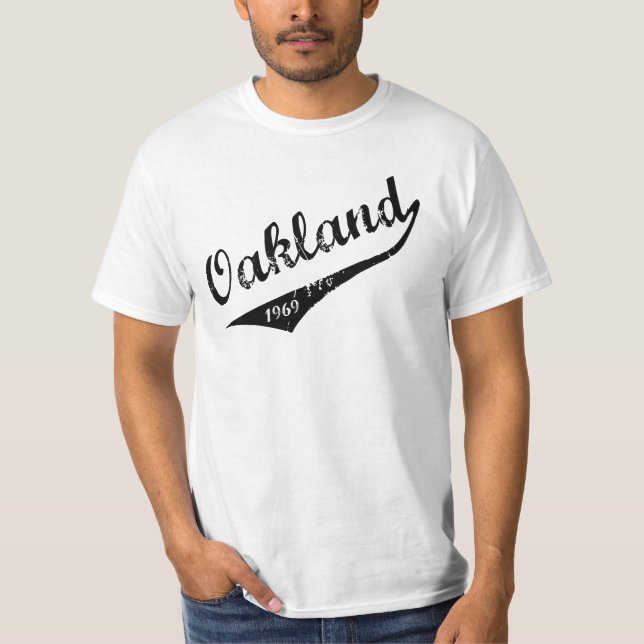 Camiseta Oakland 1969 (Frente)