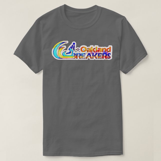 Camiseta Oakland Breakers Team Tênis (Frente do Design)