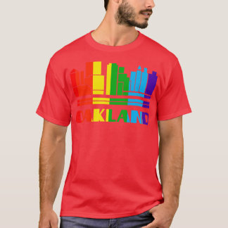 Camiseta Oakland Pride Oakland Gift LGBT Suporte LGBTQ Te