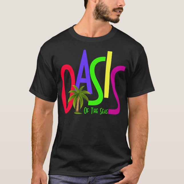 Camiseta Oásis dos mares - ocidentais (Frente)