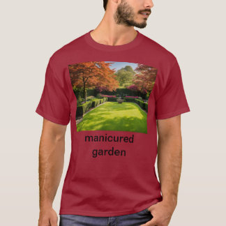 Camiseta Oásis Encantada: Um Retreto De Jardim Manicuído