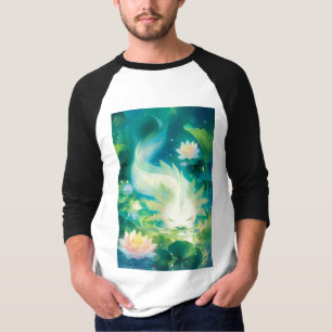 Camiseta Oásis Floral do Axolote