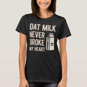 Camiseta Oat Milk Engraçado